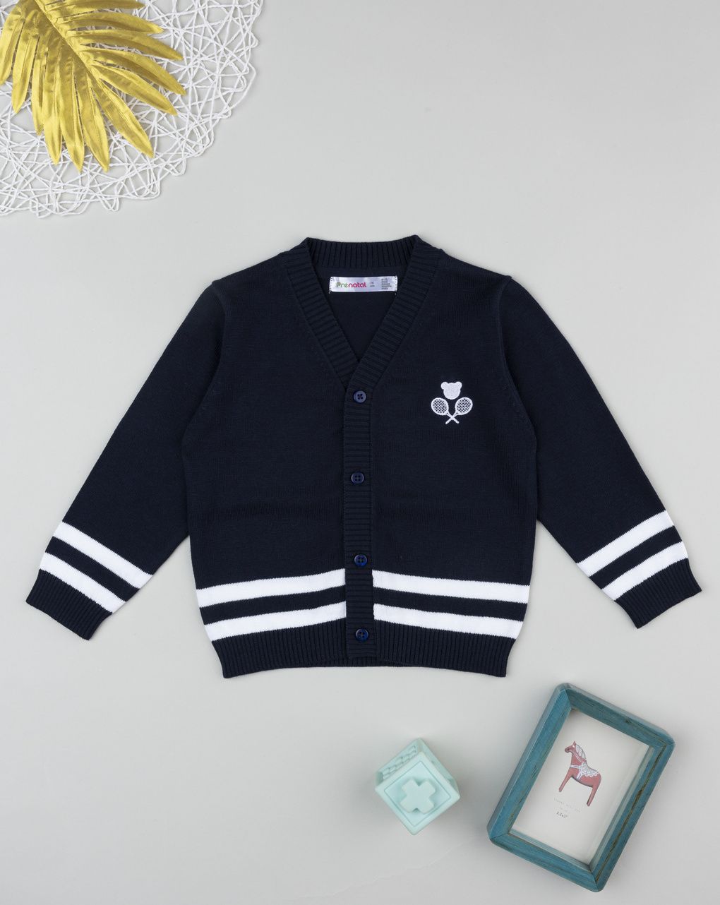Cardigan bimbo blu oxford