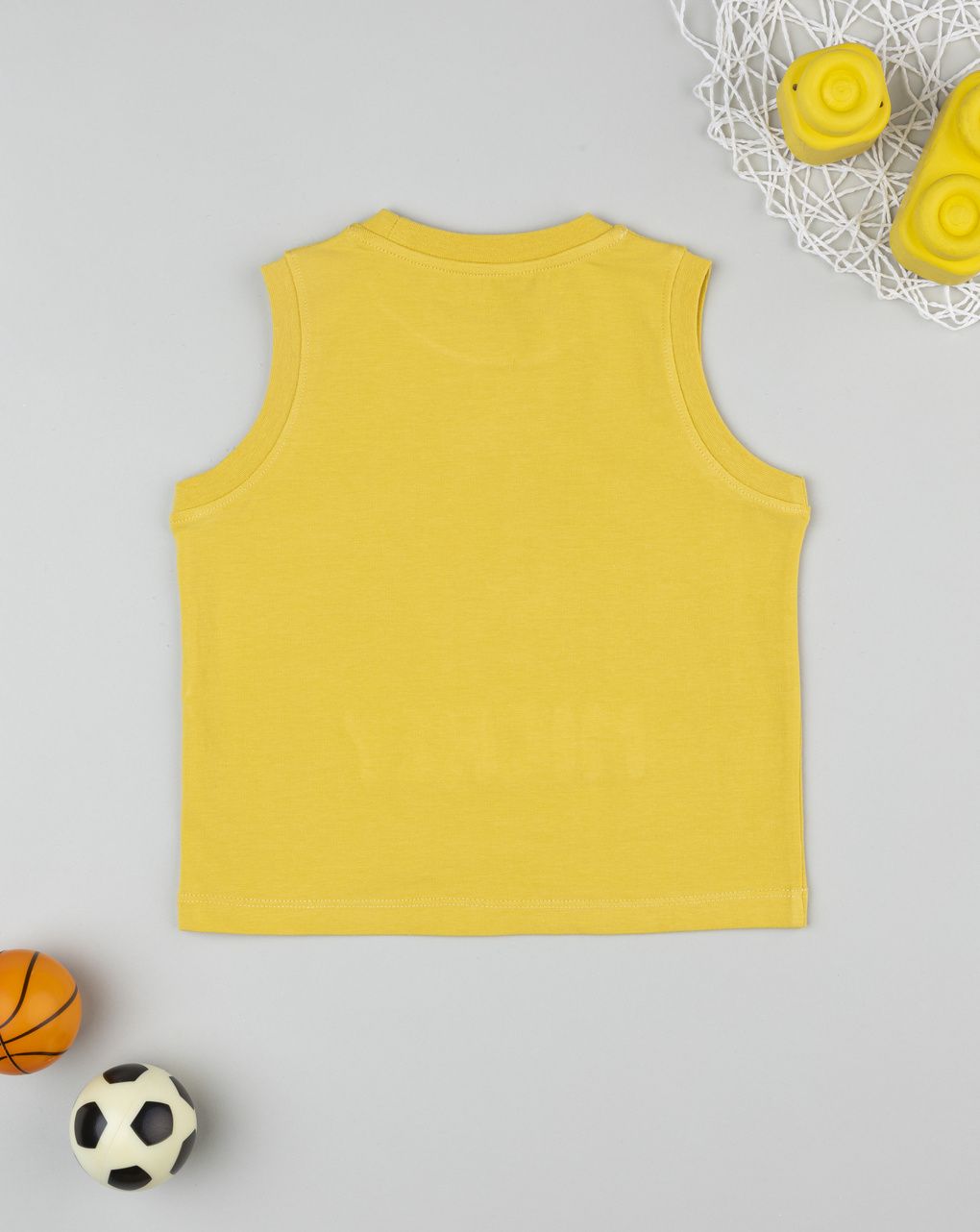 Canotta bimbo mickey mouse gialla