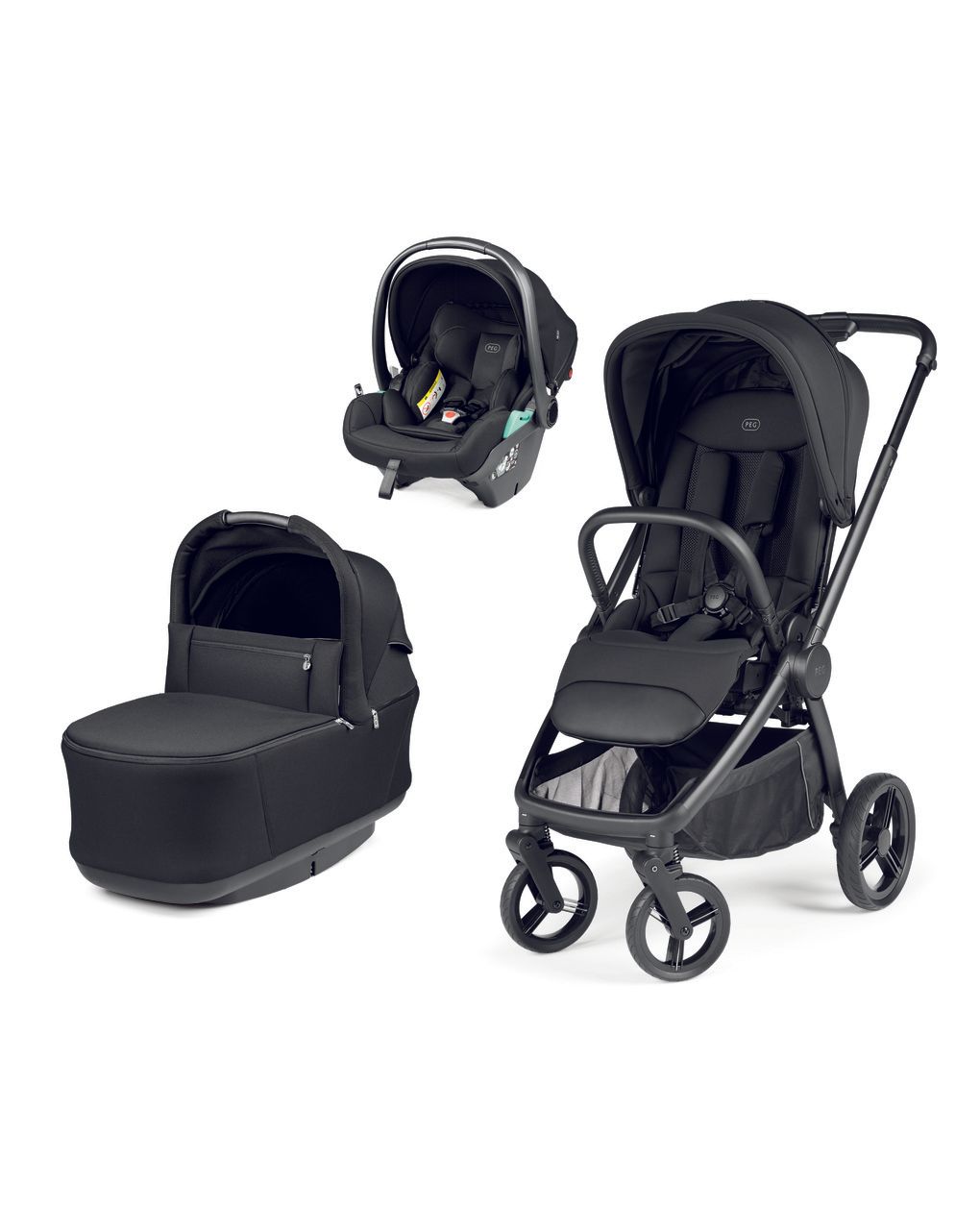 Trio city loop pro - lounge - true black- peg