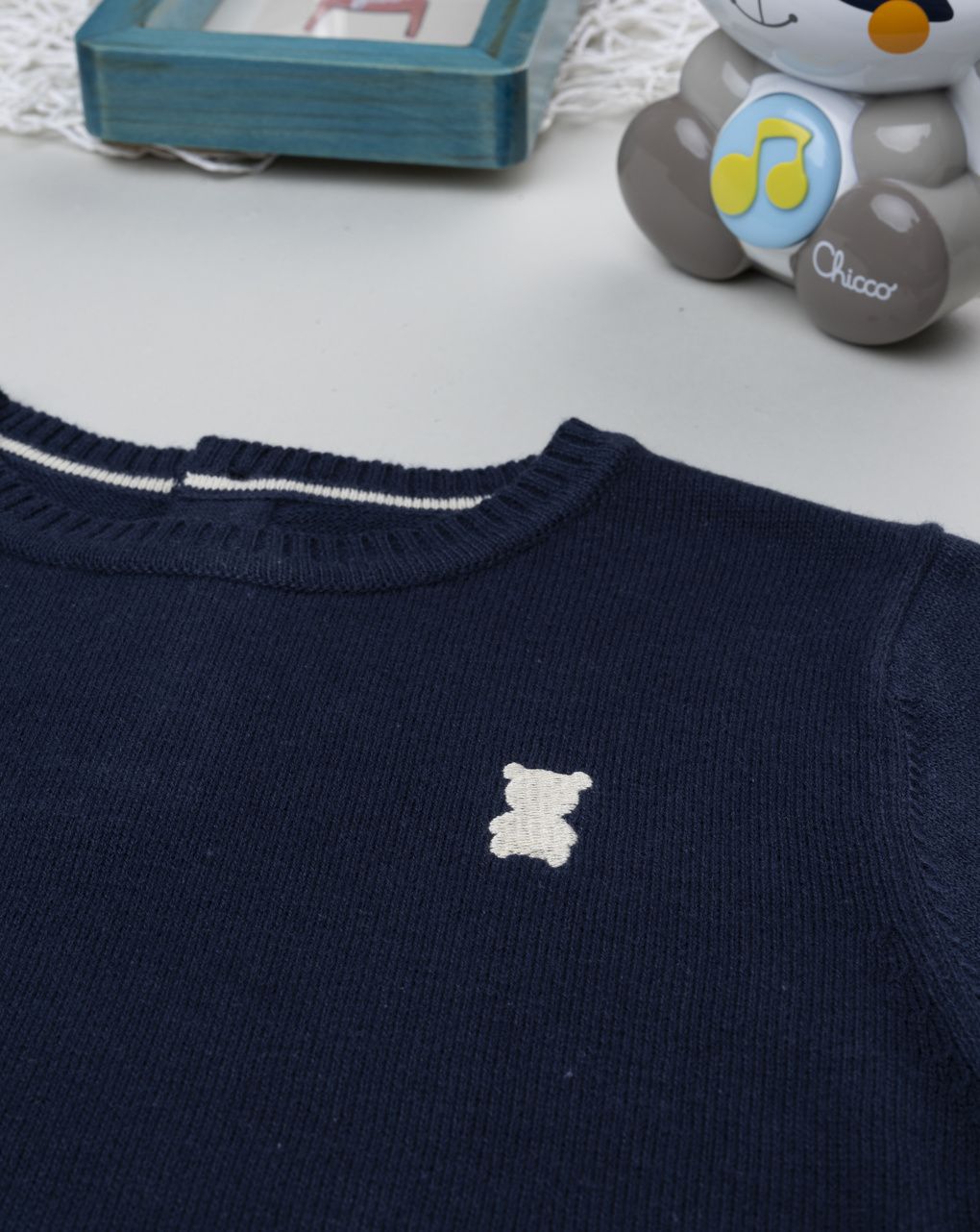 Cardigan elegant bimbo blu