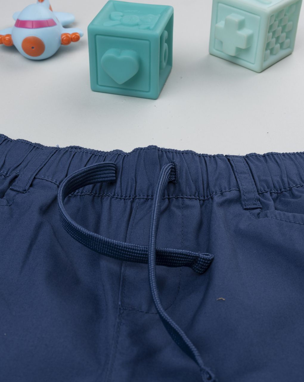 Shorts bambino blu scuro