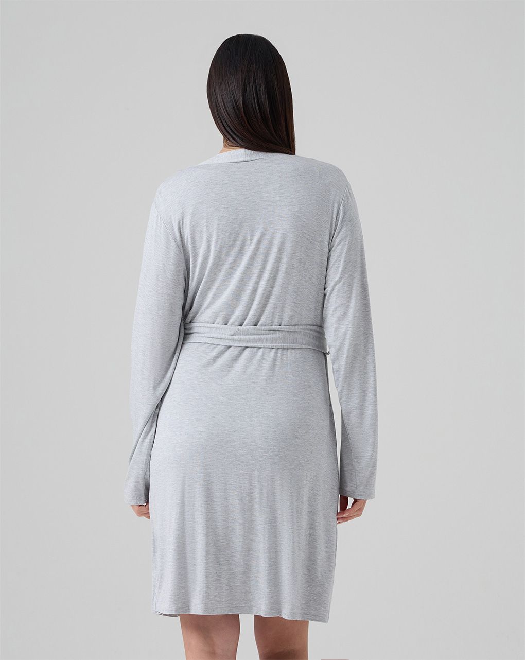 Vestaglia premaman grigio chiaro