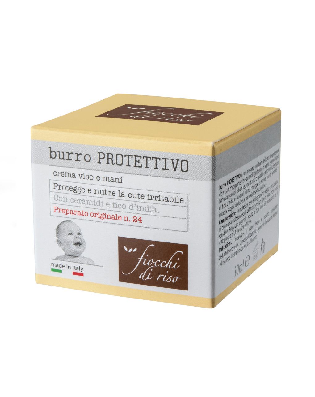 Burro protettivo 30ml - fiocchi di riso