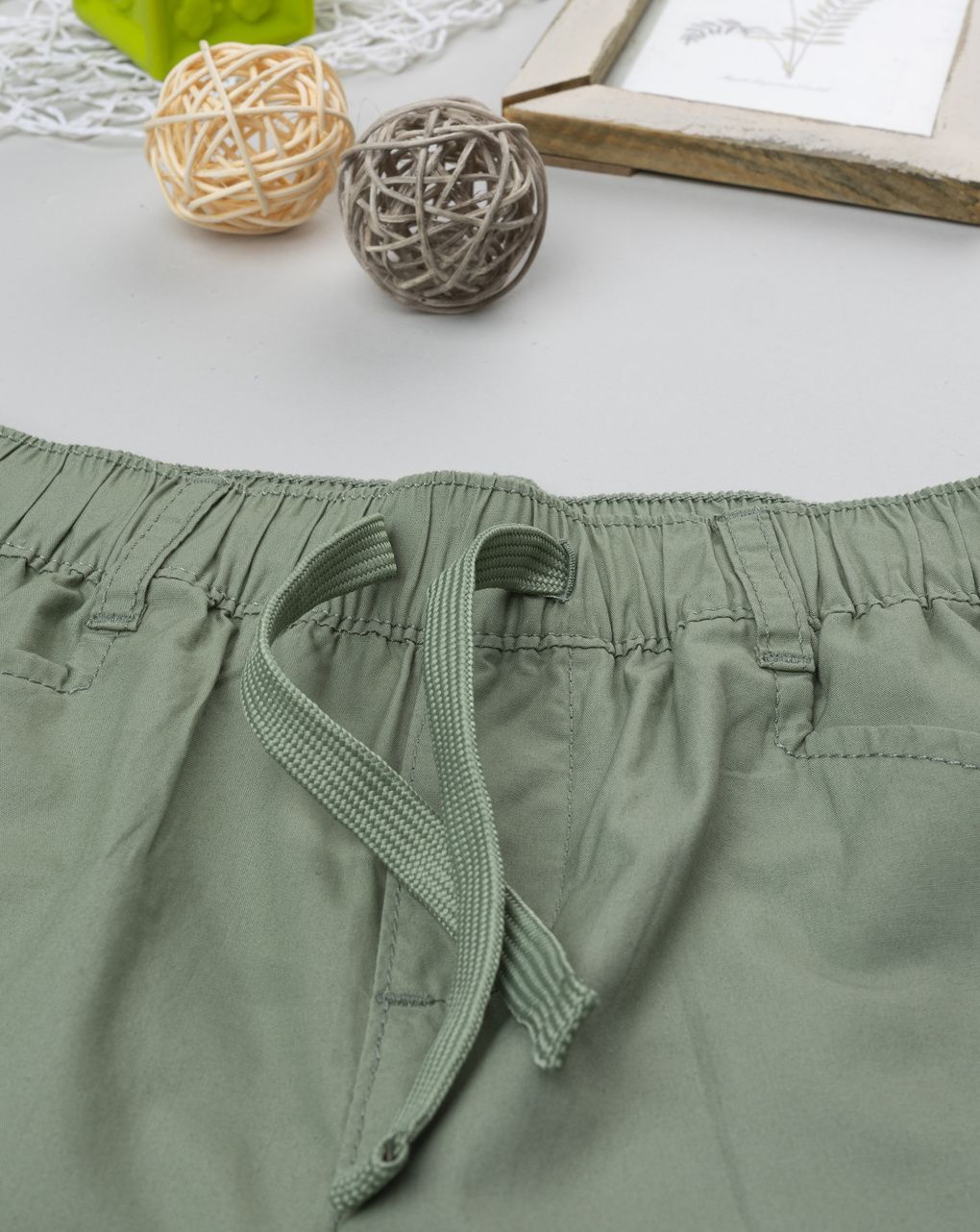 Shorts bambino verde