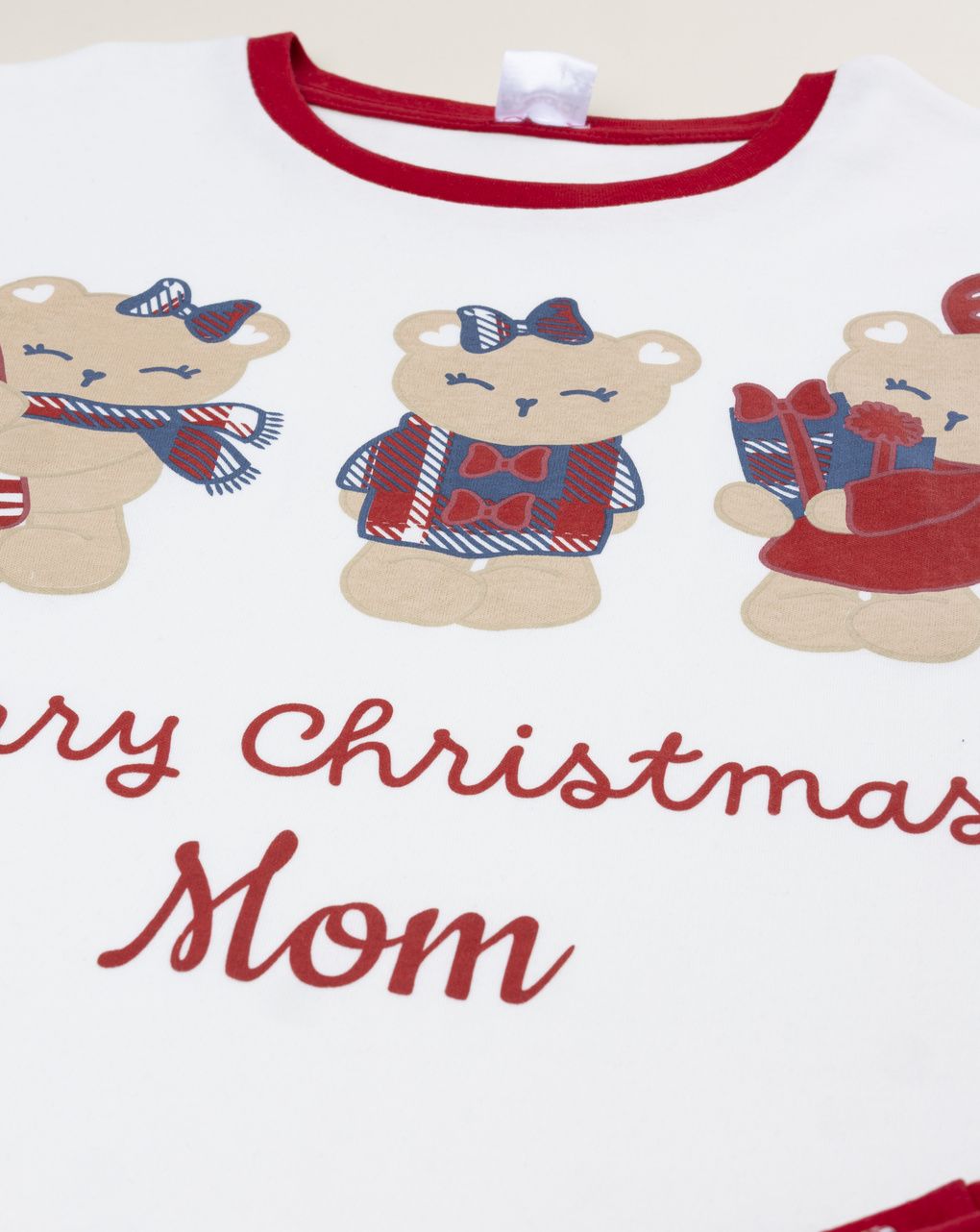 Pigiama famiglia natalizio mamma orsetti