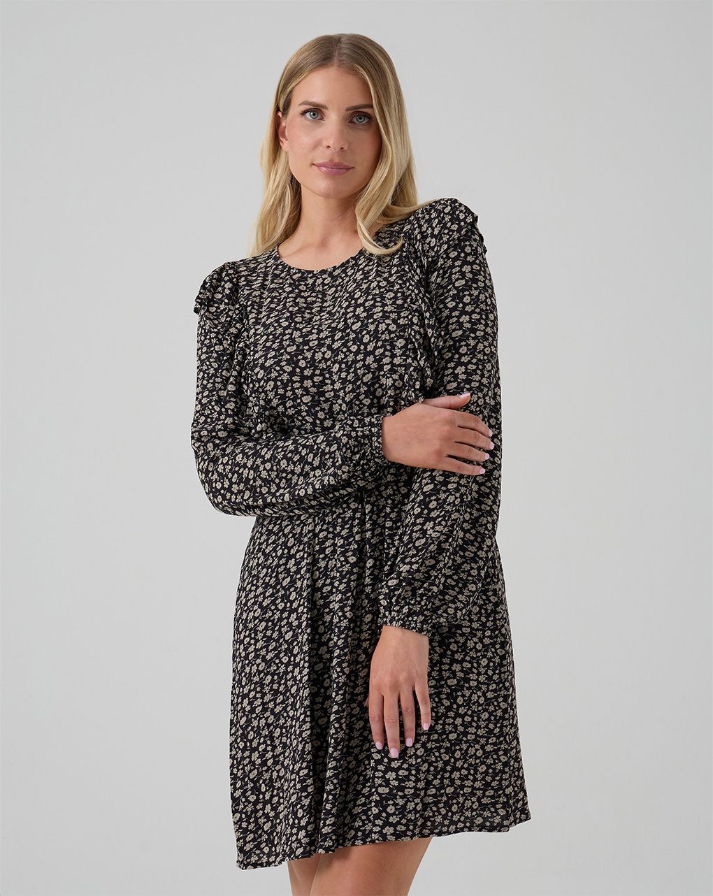 Abito allattamento fantasia allover