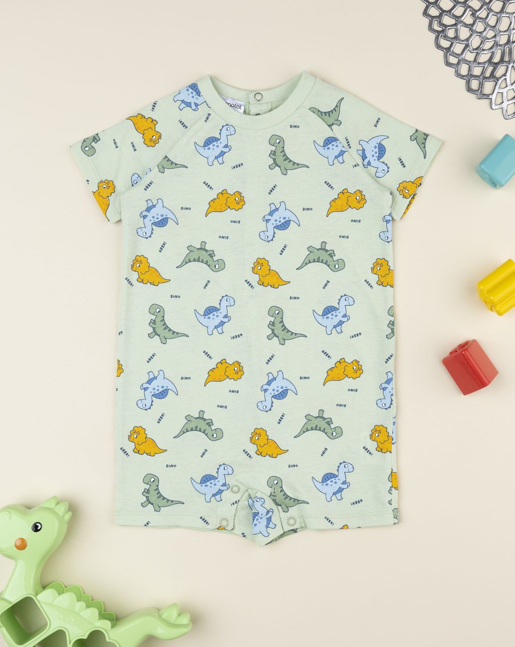 Pigiama intero estivo bimbo dinosauri