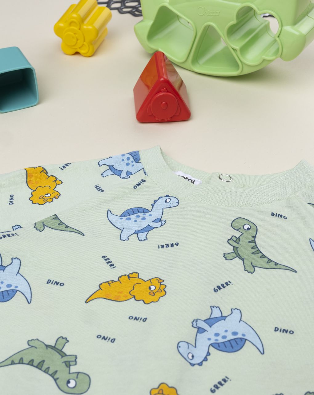 Pigiama intero estivo bimbo dinosauri