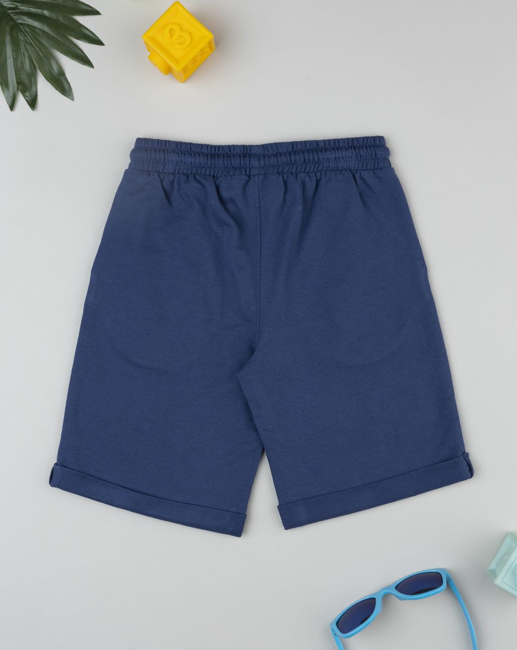 Shorts bimbo blu leone