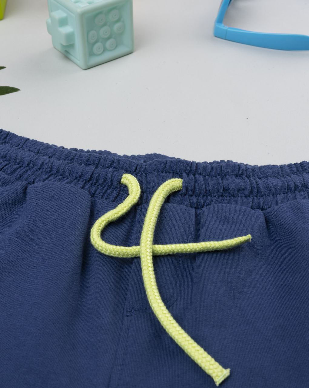 Shorts bimbo blu leone