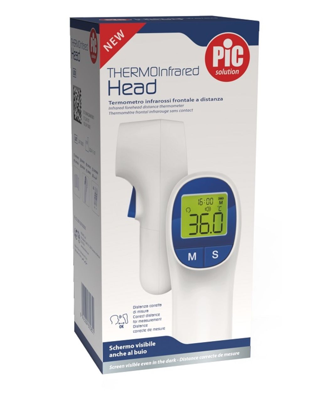 Termometro frontale a infrarossi  thermoinfrared head - pic