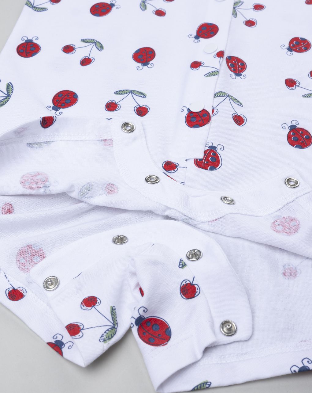 Pigiama estivo bimba bianco coccinelle