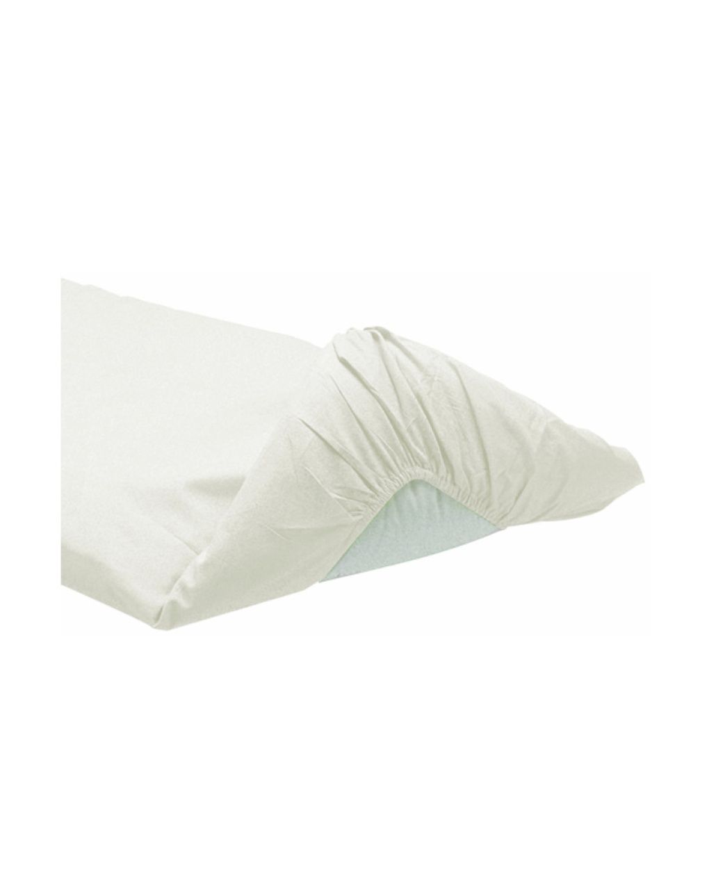 Lenzuolo inferiore con angoli montessori 64x72 bianco per letto infinito - italbaby
