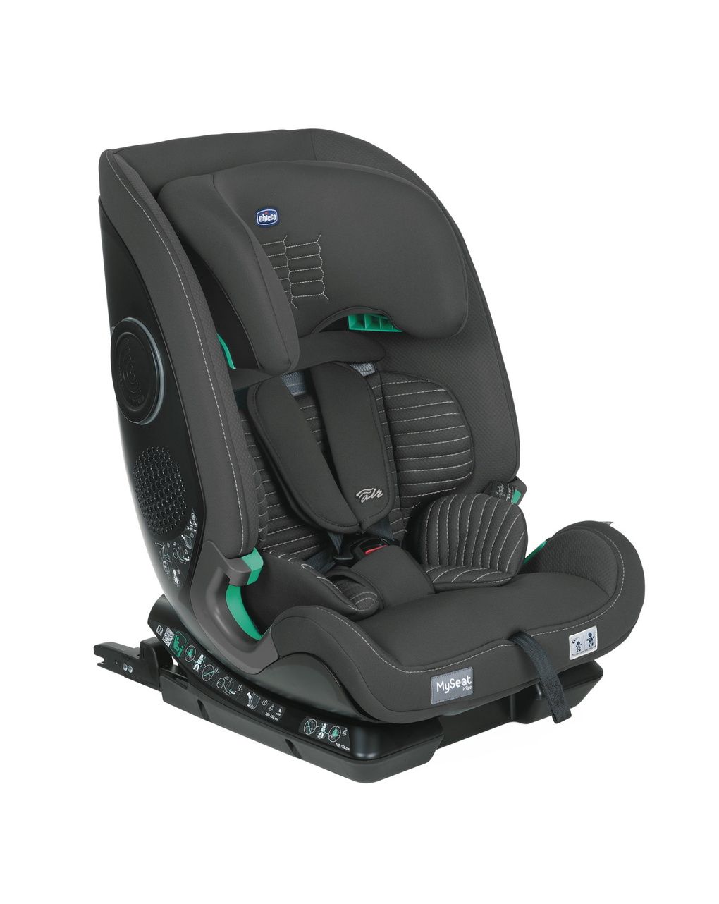 Seggiolino my seat i-size air graphite (76-150 cm) - chicco