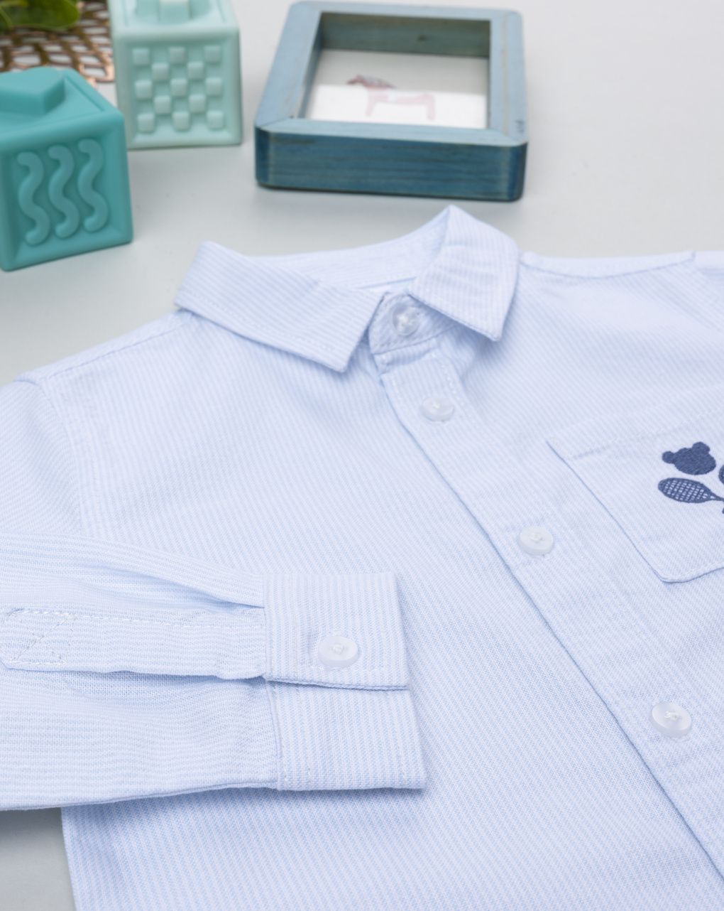 Camicia oxford bimbo bianca