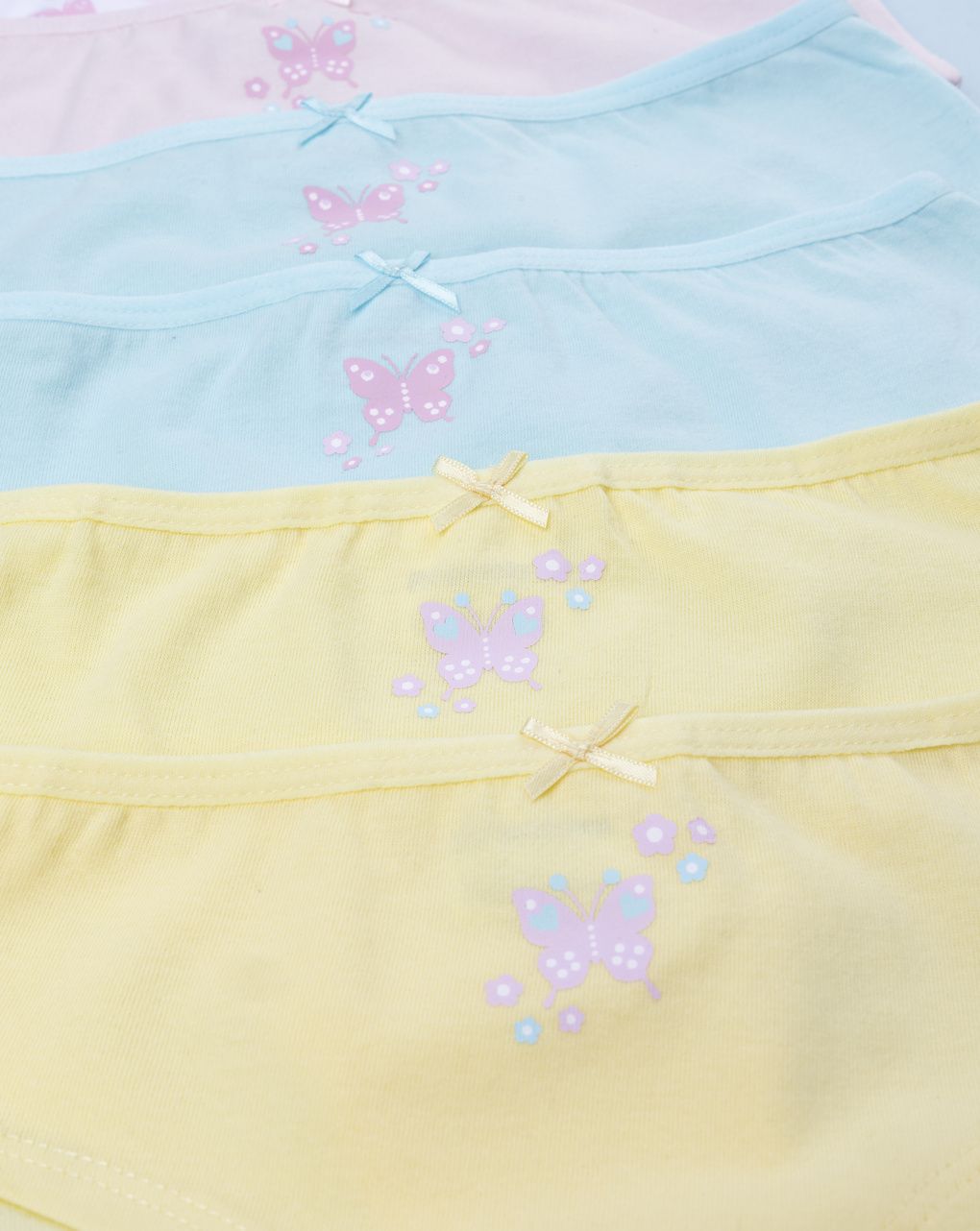 Pack 7 coulotte bimba vari colori pastello