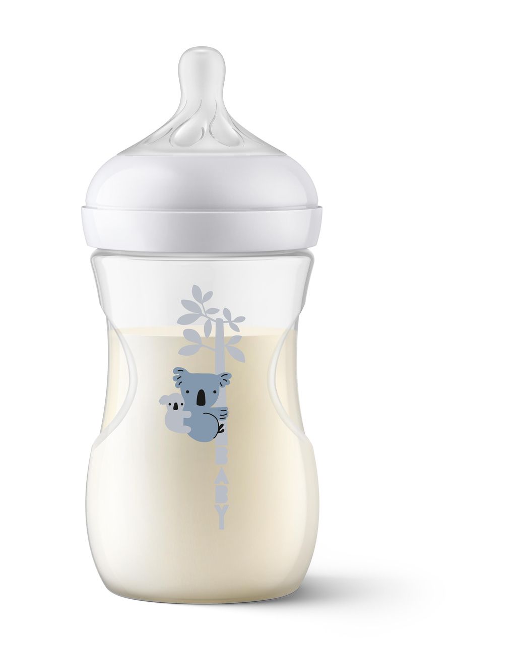 Biberon natural response deco koala 260 ml, con tettarella flusso 3 (medio). età consigliata: 3-6m. biberon 1 pz: scy903/67 - philips avent