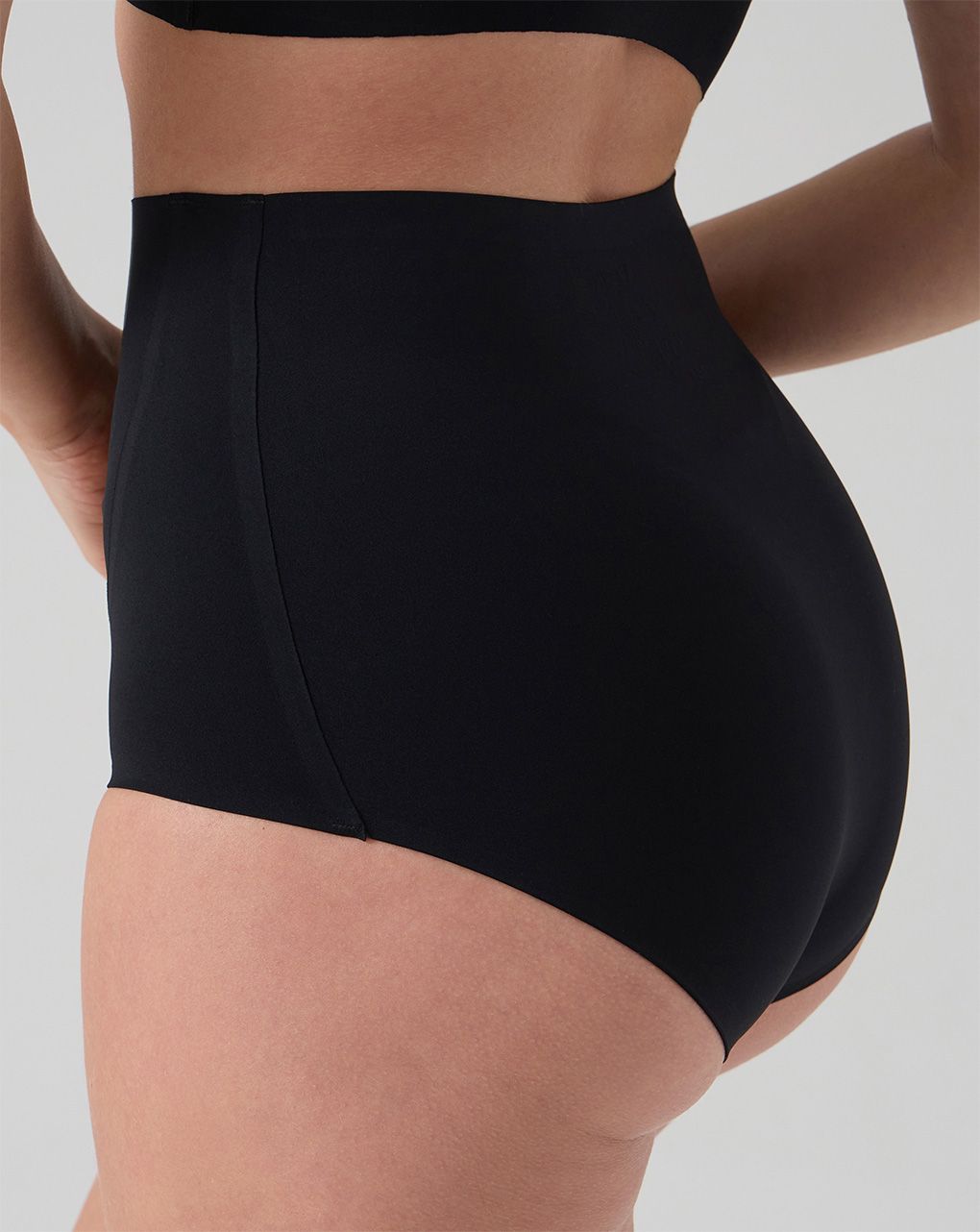 Slip premaman seamless nero - senza cuciture
