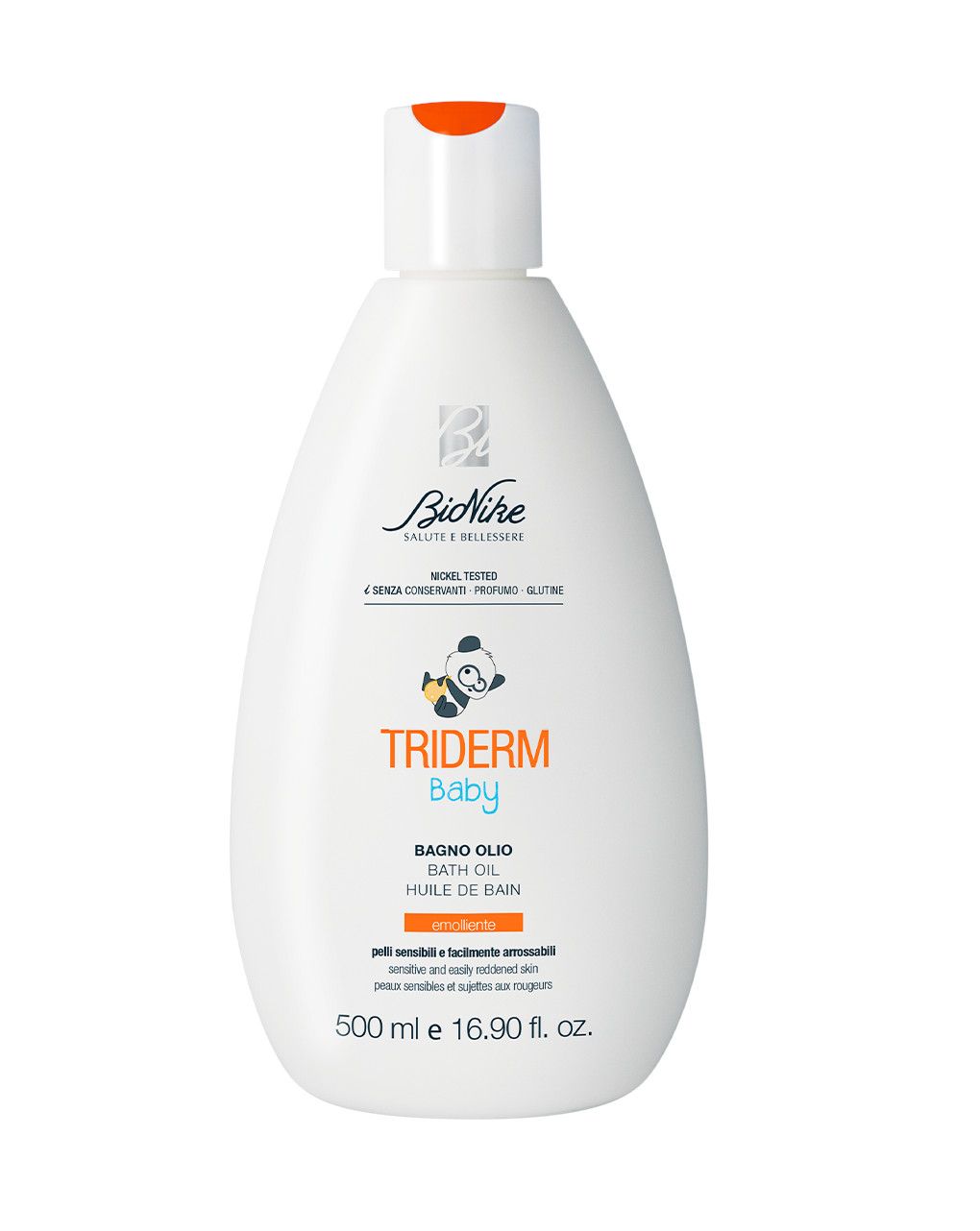 Triderm baby olio bagno 500 ml - bionike