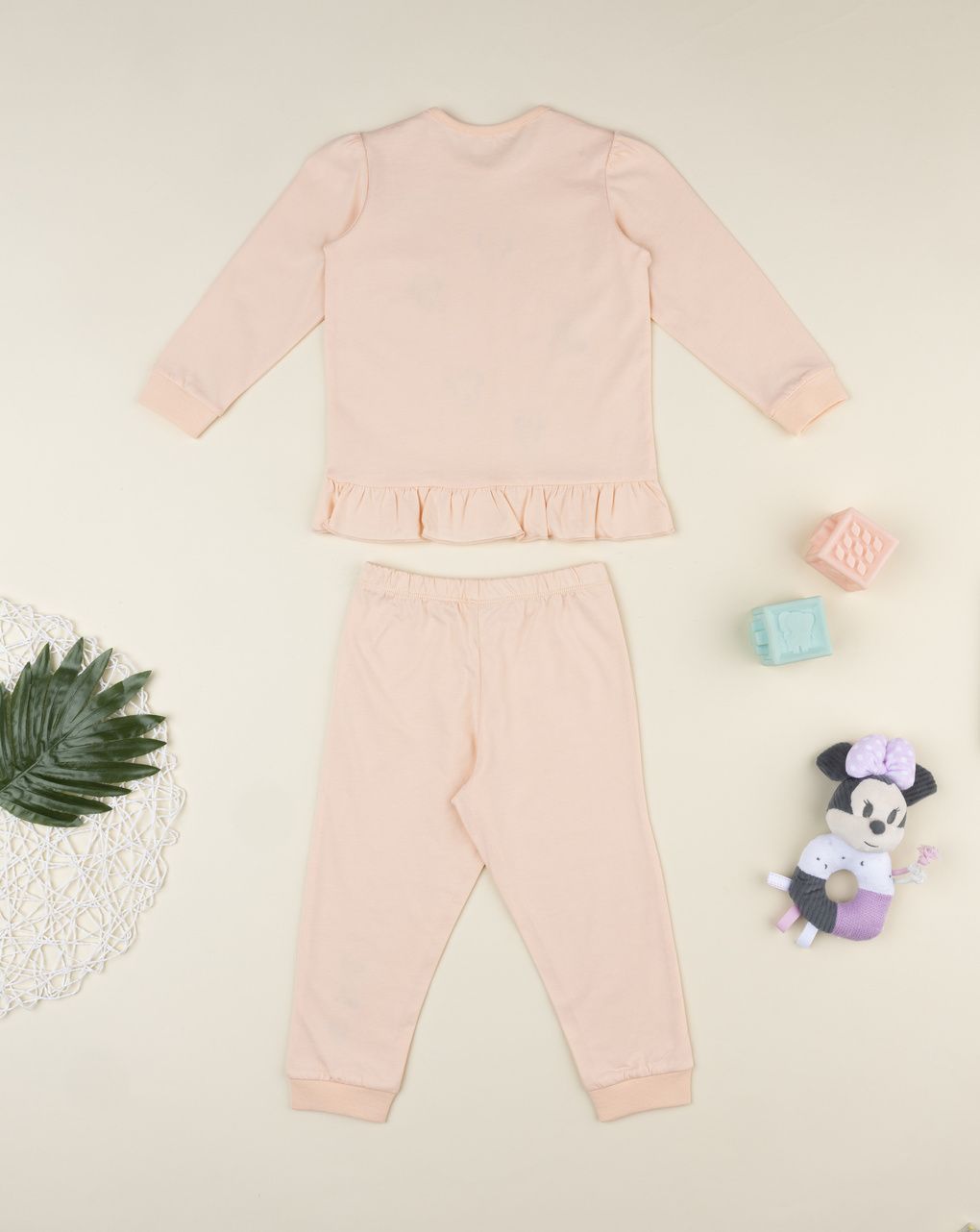 Pigiama bimba minnie pesca