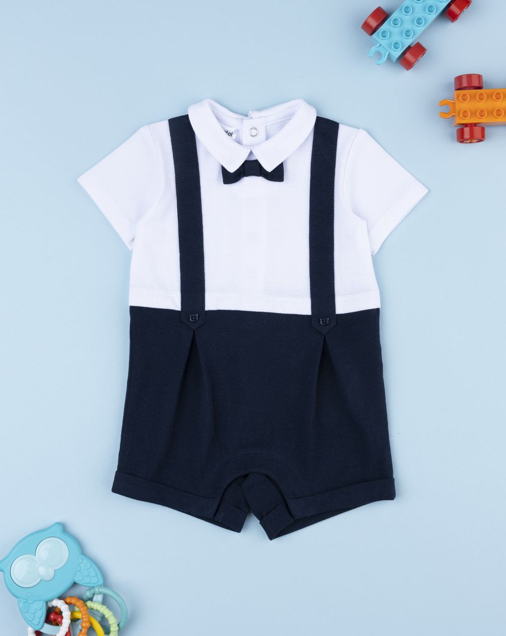 Tutina bimbo effetto doppio elegante