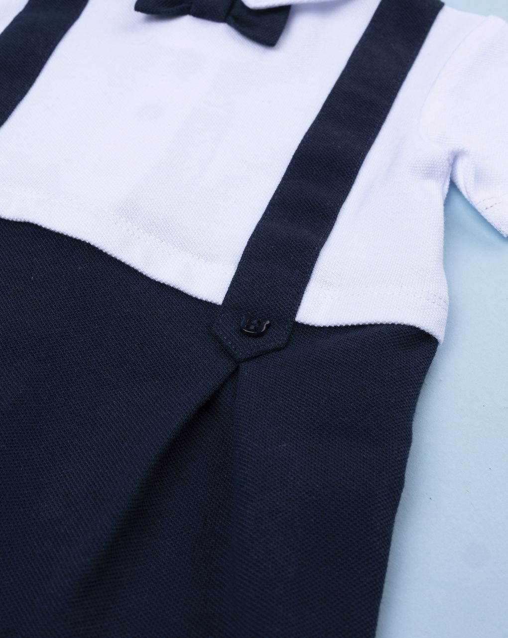 Tutina bimbo effetto doppio elegante