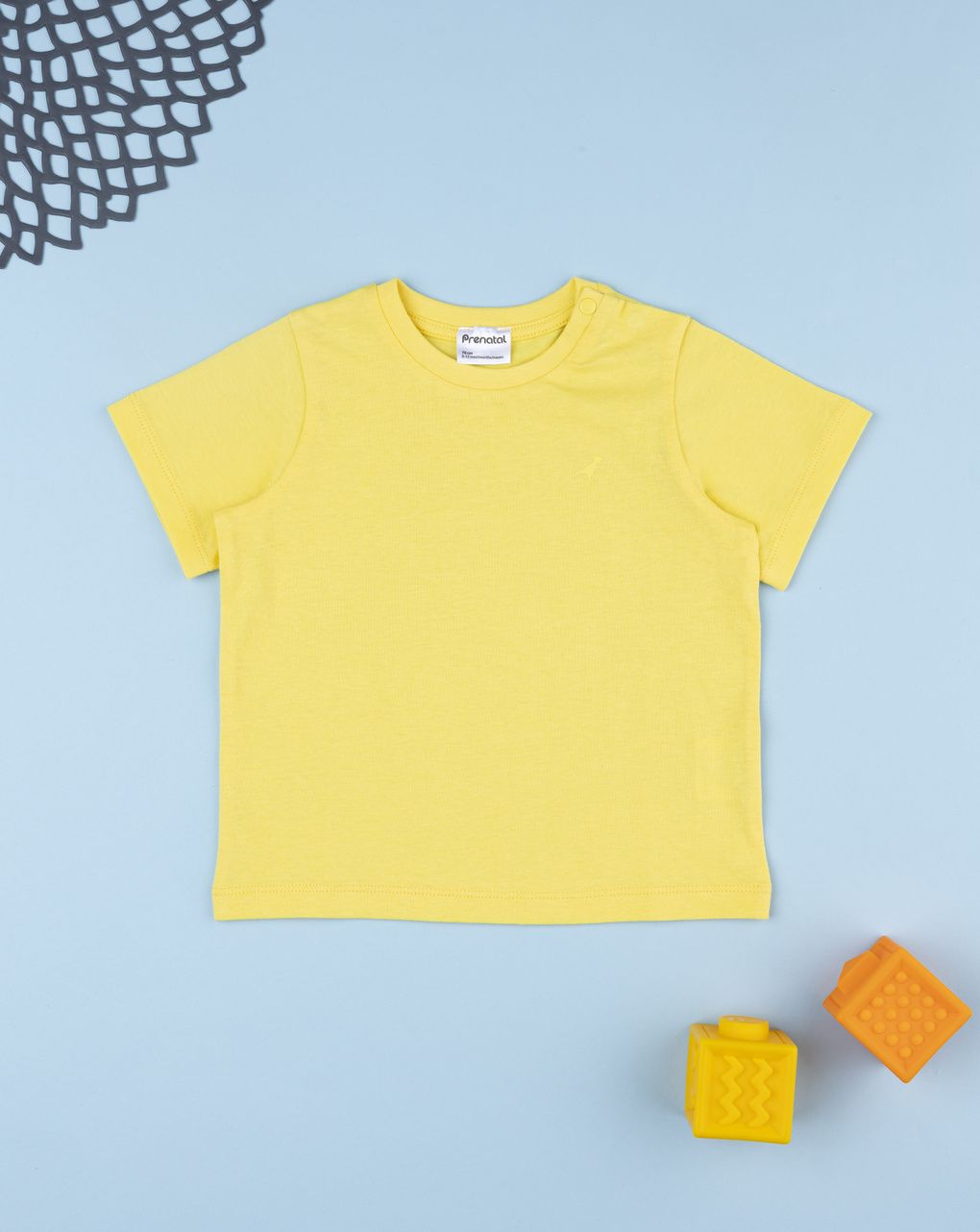 T-shirt bimbo gialla