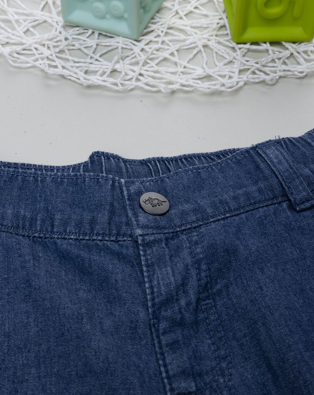 Bermuda bimbo blu scuro