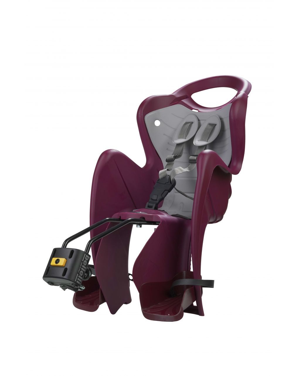 Seggiolino bici posteriore mr fox frame red must luxe - bellelli