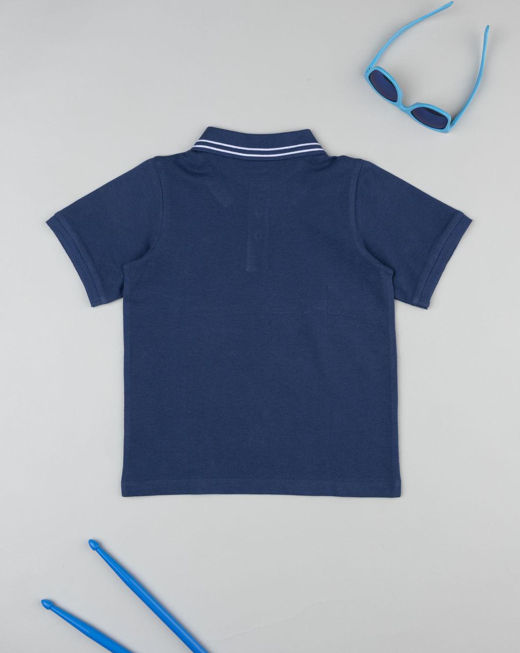 Polo bambino blu
