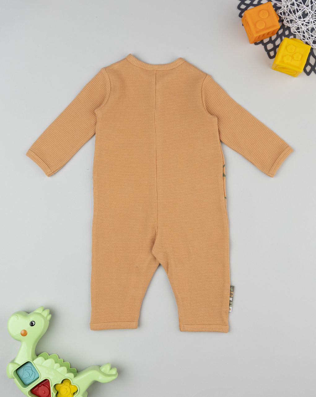 Tutina neonato arancione dinosauri