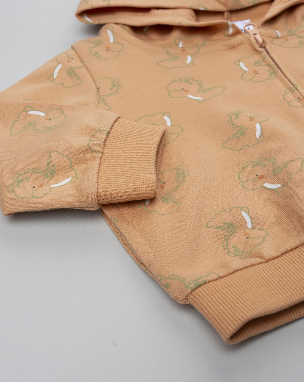 Felpa bimbo arancione allover