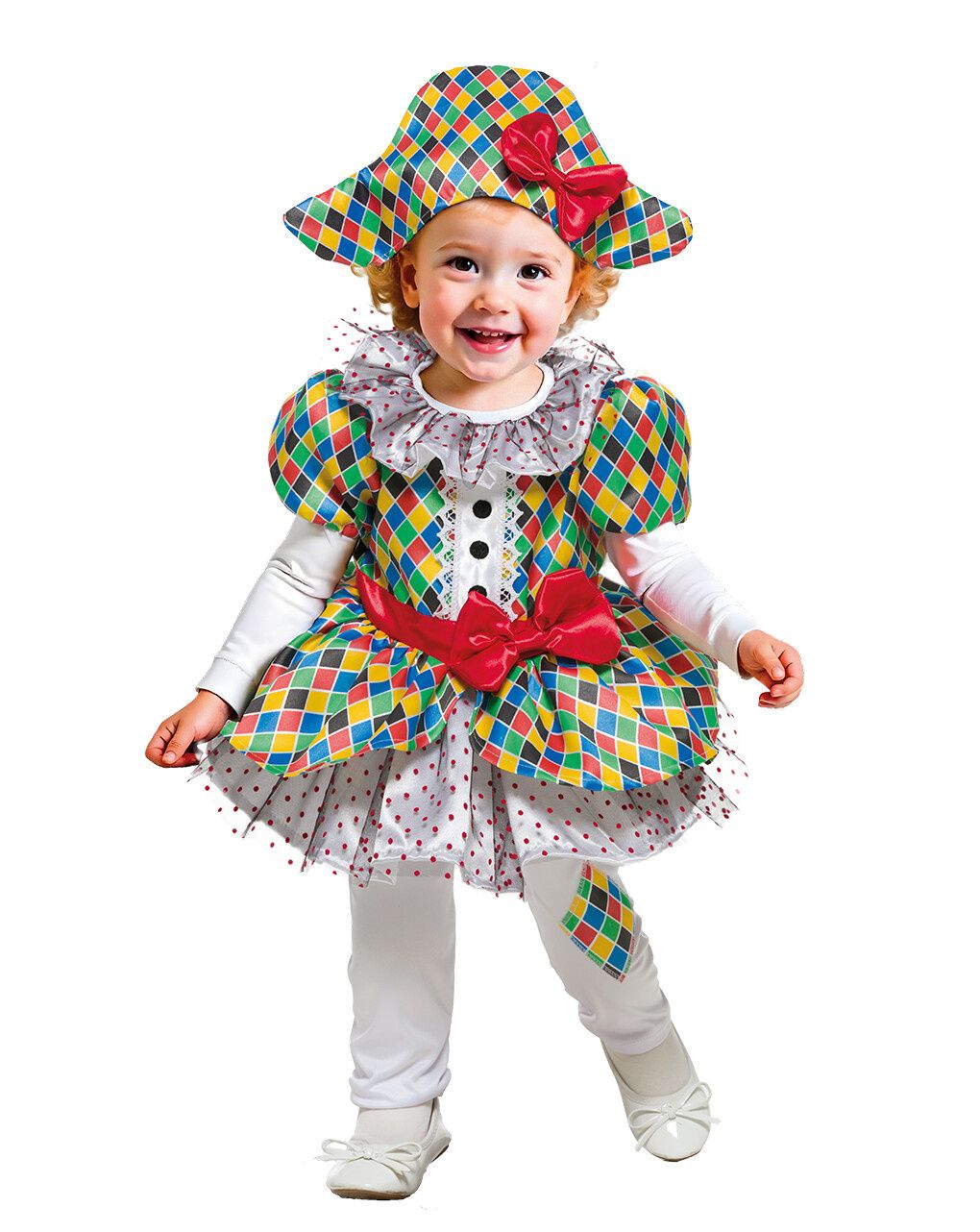 Costume arlecchina baby - carnevale - carnaval queen