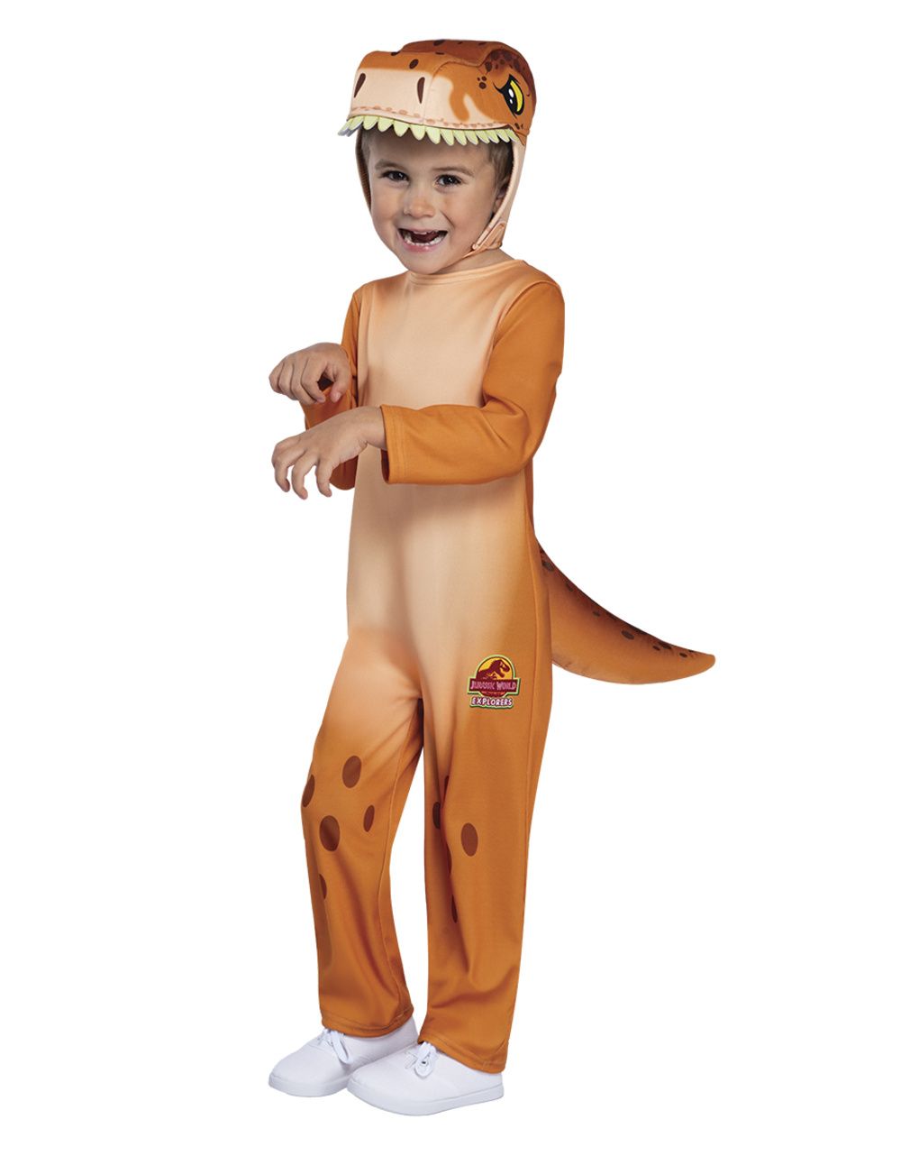 Costume carnevale t-rex esploratore bambino - 3 anni