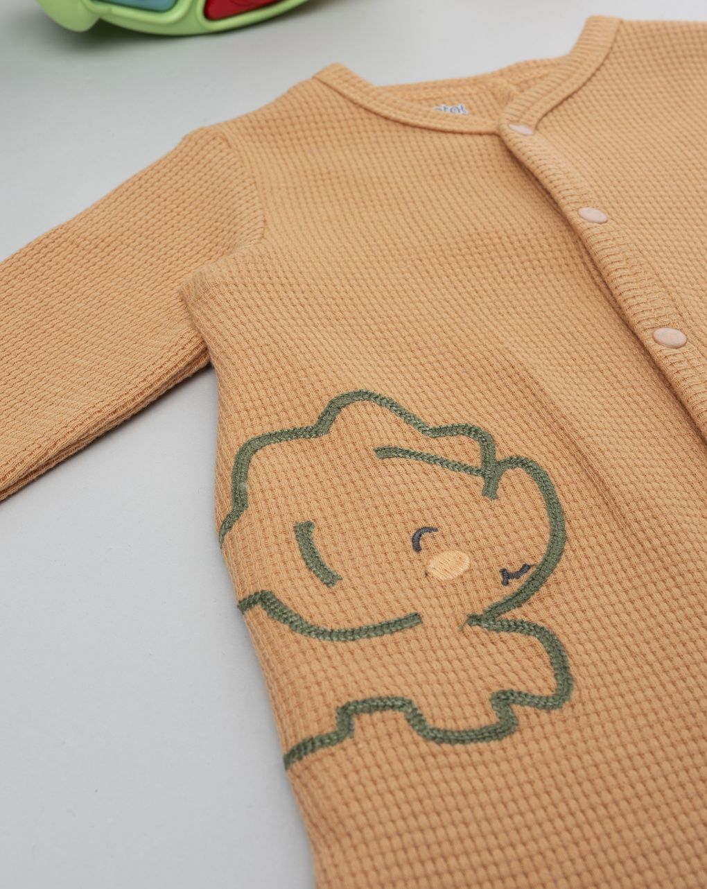 Tutina neonato arancione dinosauri