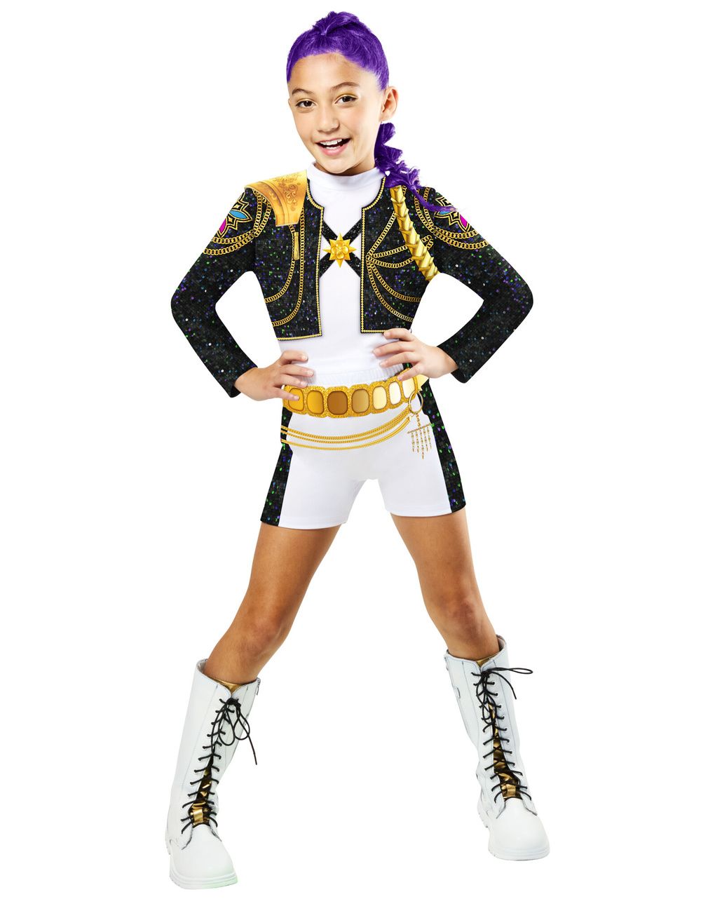 Costume originale rumi golden classic bambina - k-pop demon hunters