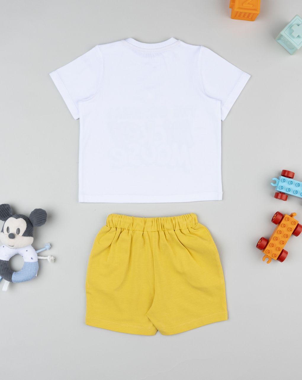 Completo bimbo mickey mouse giallo