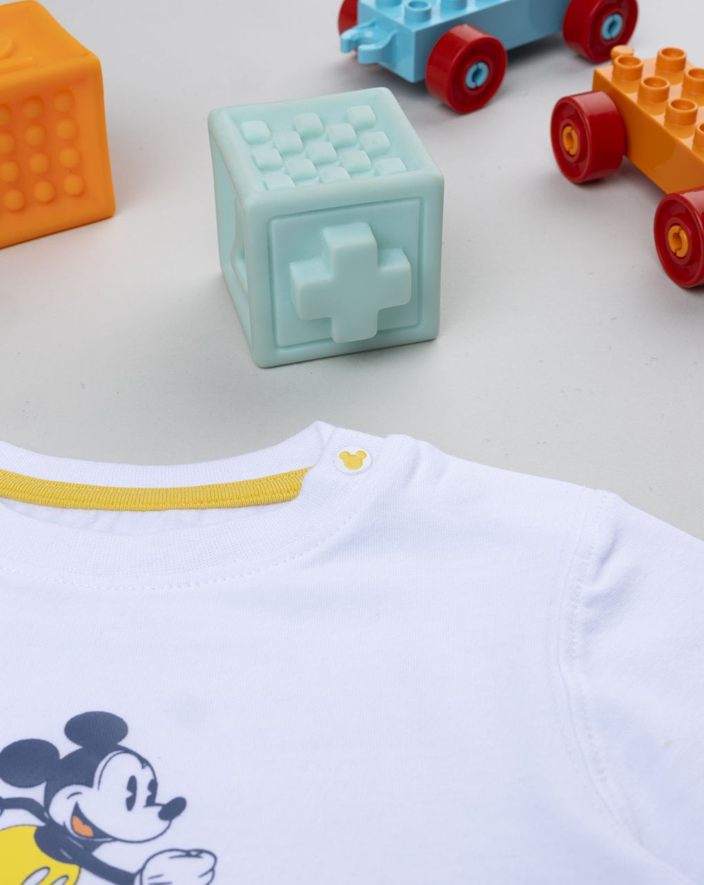 Completo bimbo mickey mouse giallo