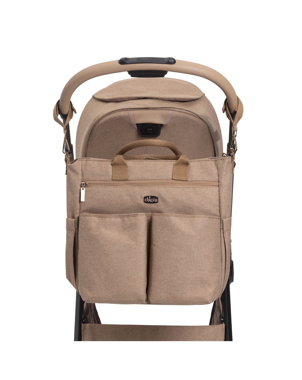 Borsa genitore caramel - chicco