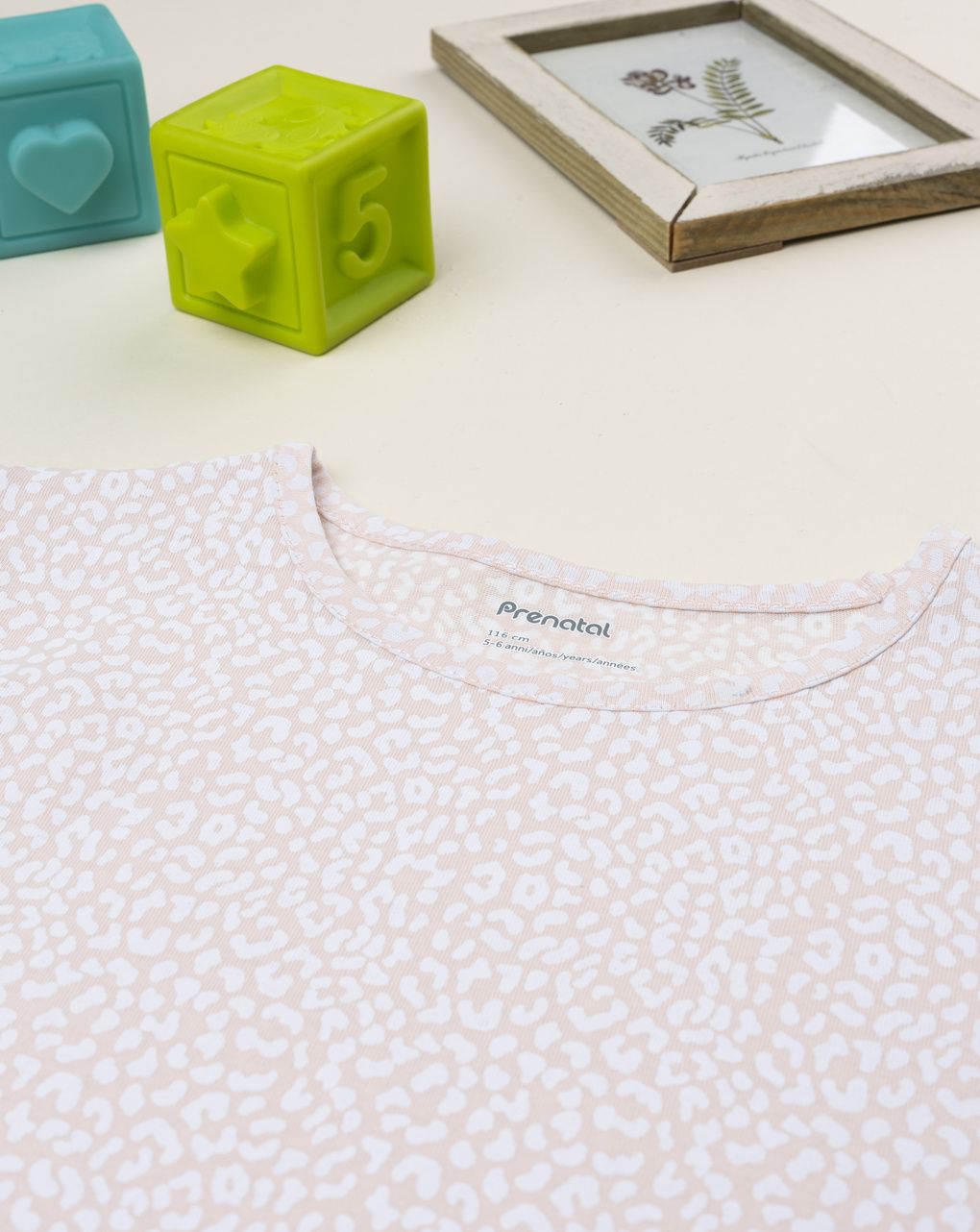 T-shirt mezza manica bimba rosa chiaro