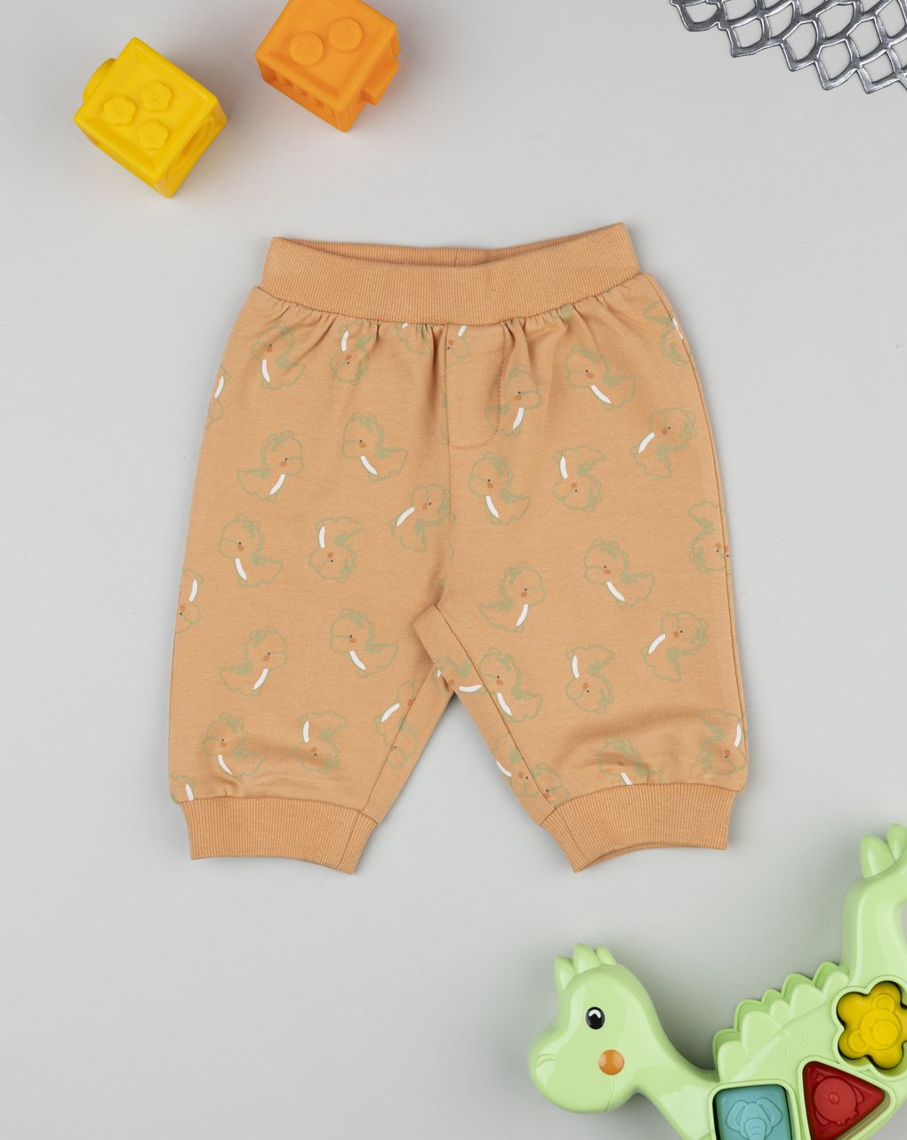 Pantalone bimbo arancione allover