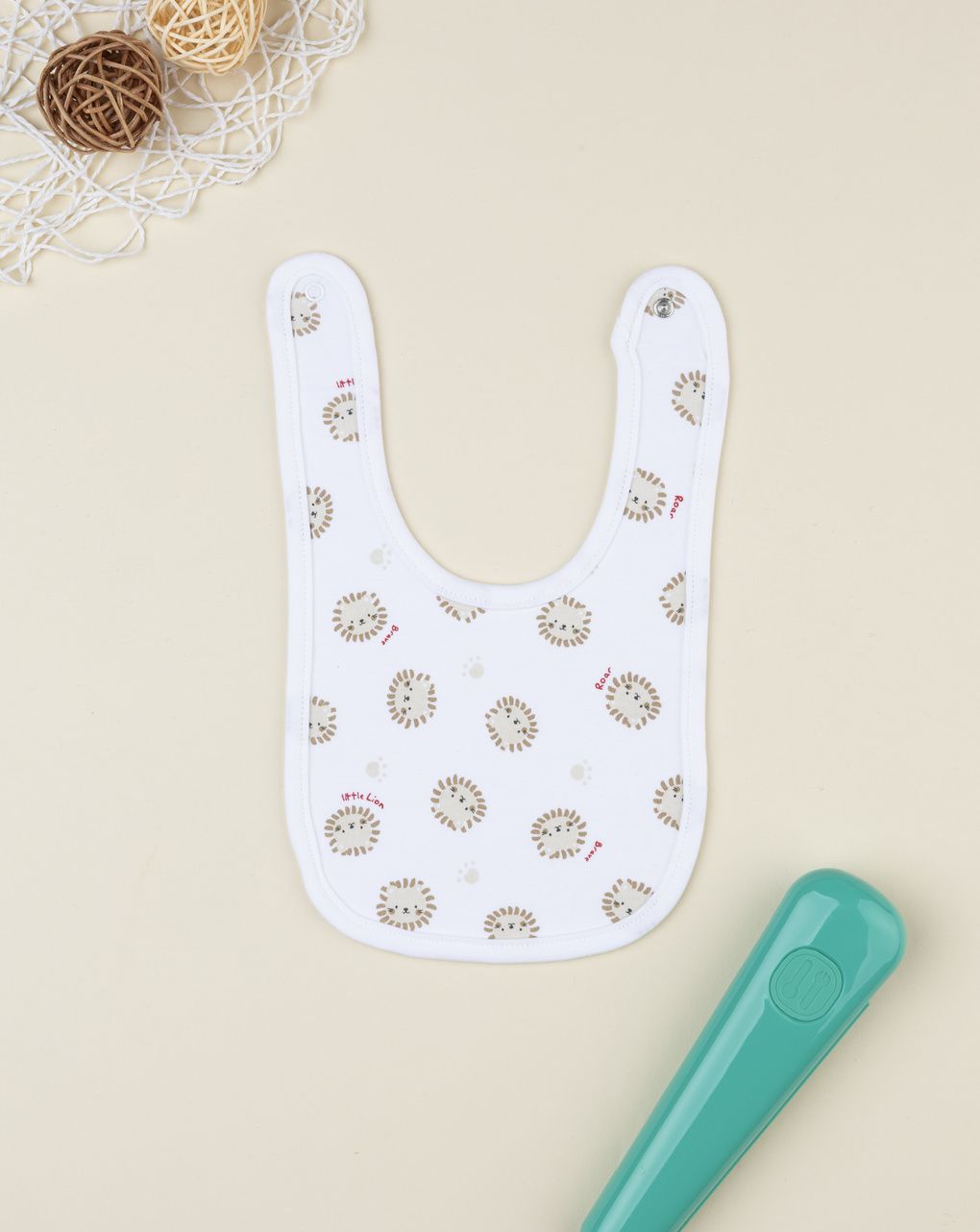 Bavaglino bimbo leone