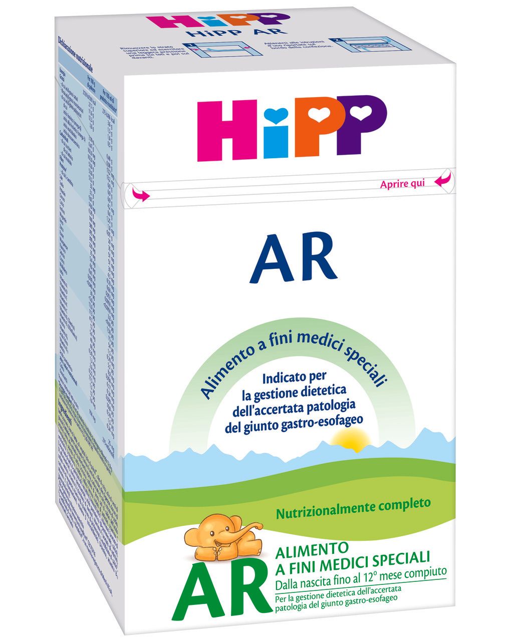 Latte ar anti-reflusso 600g - hipp