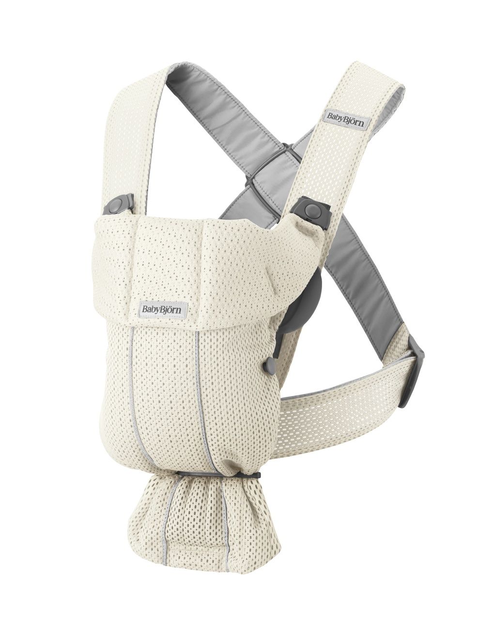 Marsupio baby carrier mini 3d mesh cream - babybjorn