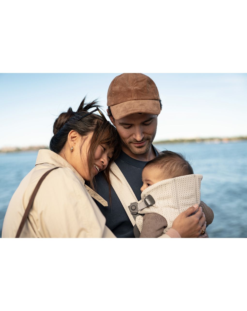 Marsupio baby carrier mini 3d mesh cream - babybjorn