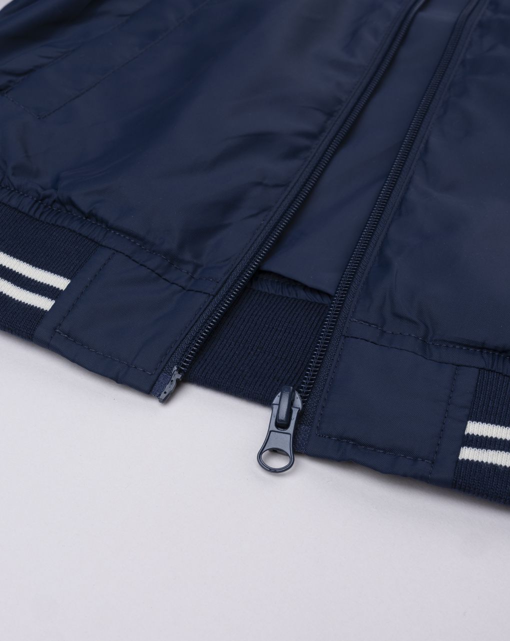 Bomber antivento bambino blu