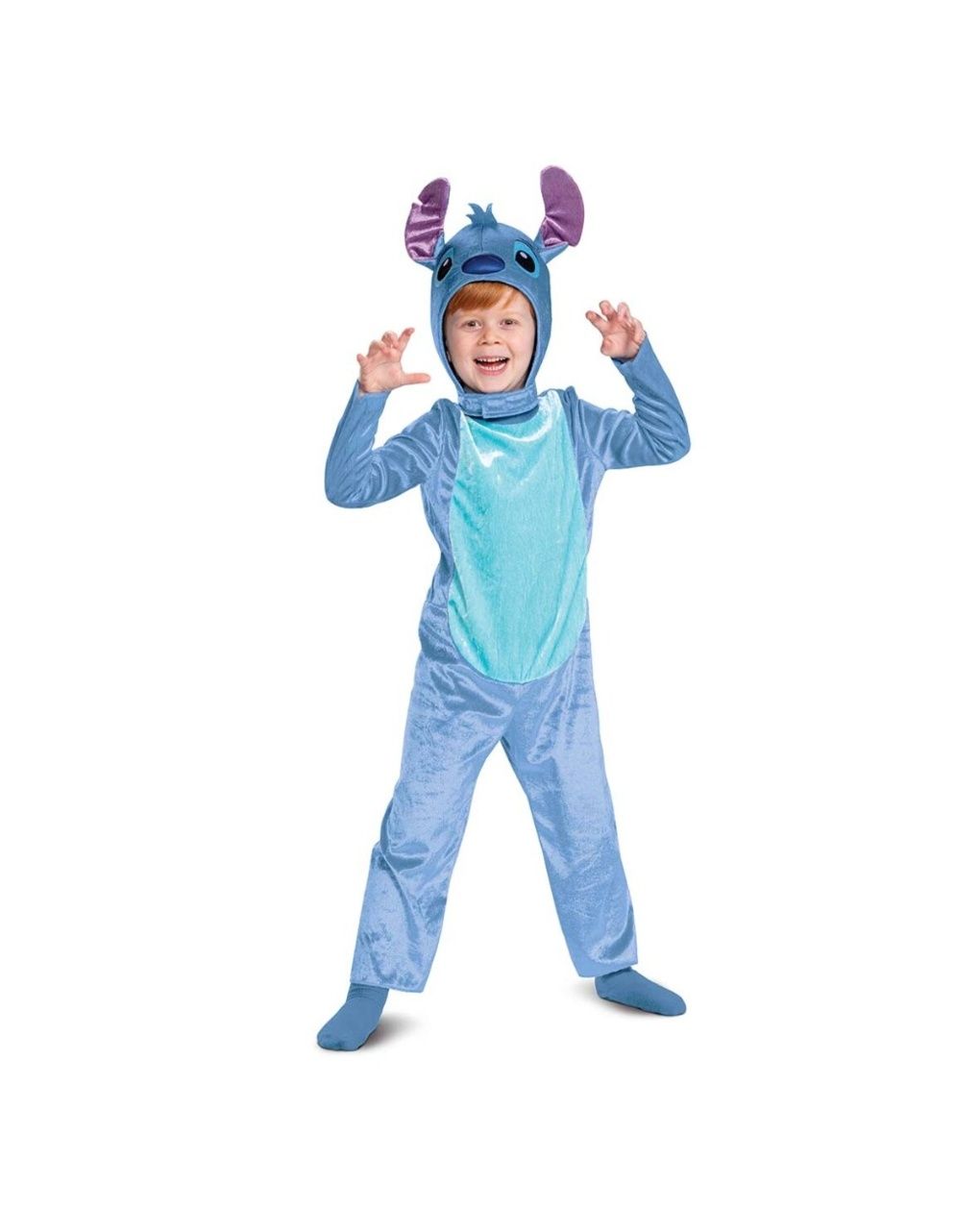 Costume completo da stitch per bambino 4-6 anni