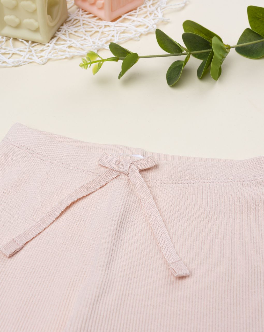 Legging 3/4 bimba rosa costina