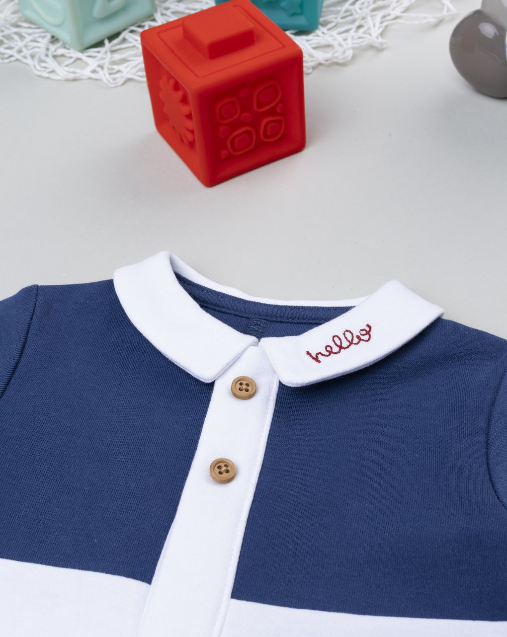 Tutina neonato bicolor leoncini