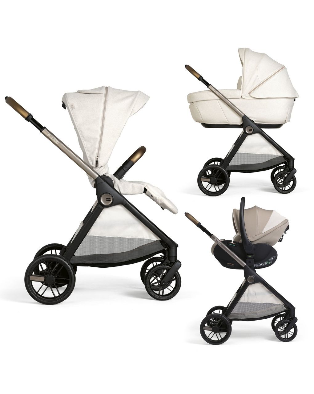 Trio bellagio 2 gran confort first seat recline  amber glow - chicco